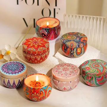 Candles Wax Jar (1 Pc)