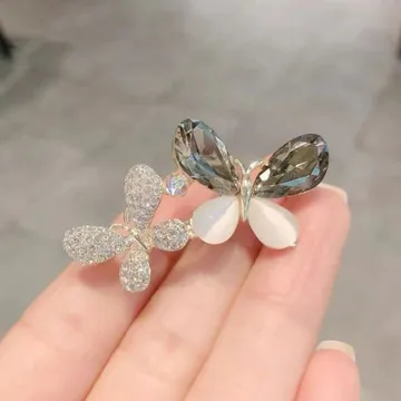 Two Butterfly Hijab Brooch / Hijab Pin