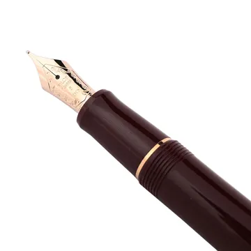 Pilot Custom 74 Fountain Pen - Deep Red