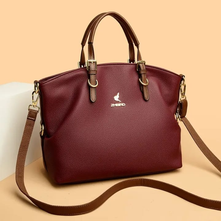 Top Quality High-capacity PU Leather Tote Bag