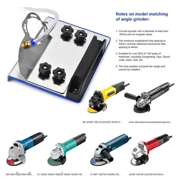 Tile Chamfering Tool – 45 Degree Angle Grinder Stand