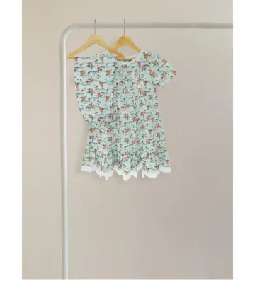 AGHANOOR - PRINTED DRESS 2 PIECE (9-11)