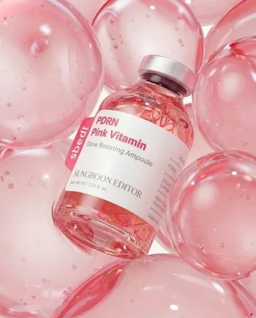 SUNGBOON EDITOR PDRN Pink Vitamin Glow Boosting Ampoule (40ml)