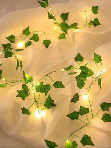 Ivy Leaf Artificial Curtain Led String Light