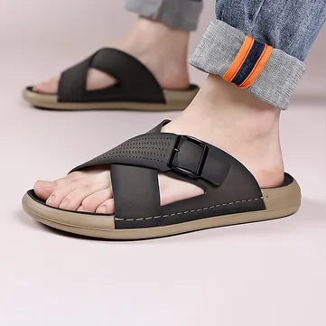 BREATHABLE SOFT SOLE CASUAL SANDALS GB-7851
