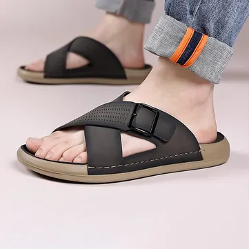 BREATHABLE SOFT SOLE CASUAL SANDALS GB-7851