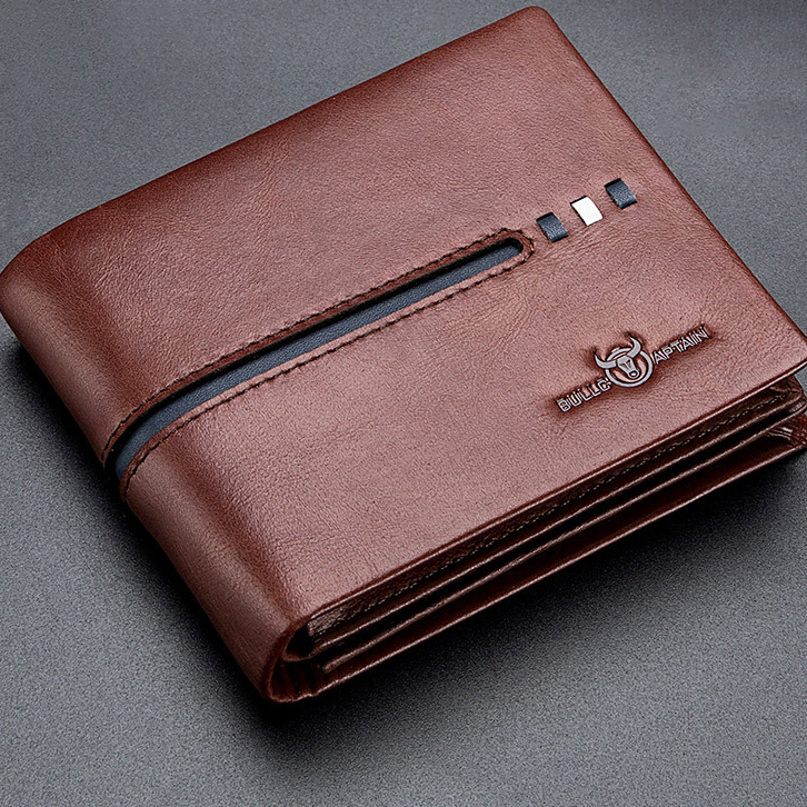 GENUINE LEATHER MULTI-FUNCTIONAL SHORT WALLET 0200CBR