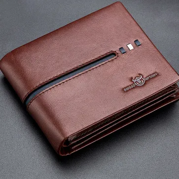 GENUINE LEATHER MULTI-FUNCTIONAL SHORT WALLET GB-0200CBr