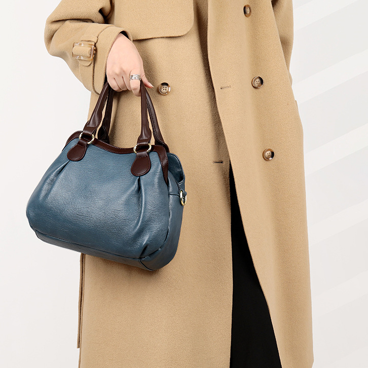 RETRO MULTI-LAYER CASUAL TOTE WOMEN'S BAG GB-2762BL