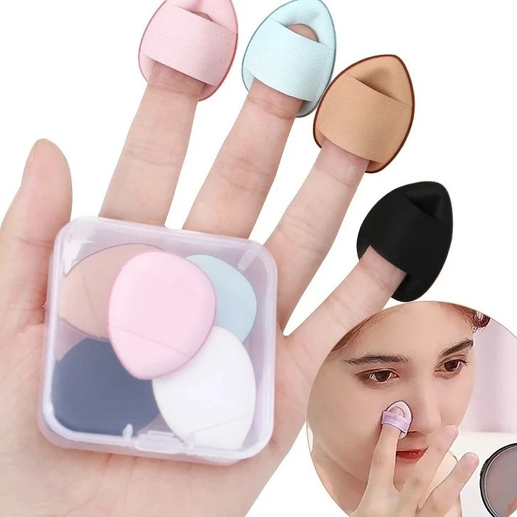 5 Pcs Mini Finger Puff Set With Box