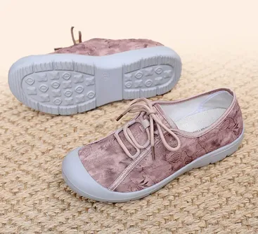 Casual Shoes Women's Soft Sole Head Lace Loafer