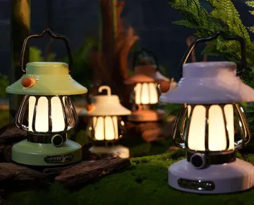 Creative Portable Rechargeable  Outdoor Camping LED Night Light 