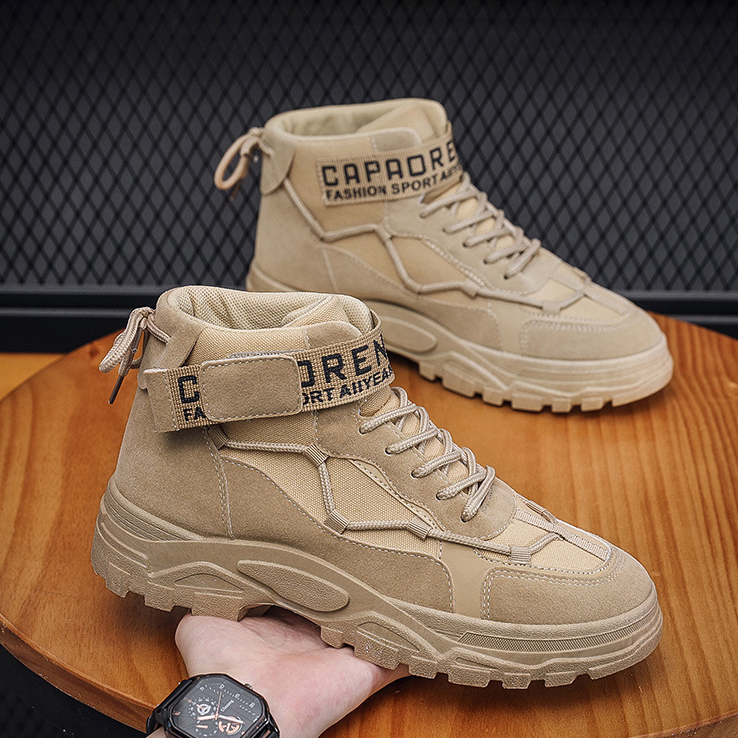 BRITISH STYLE NON-SLIP HIGH-TOP BOOT GB-9696