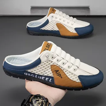  BREATHABLE MESH HALF SHOES