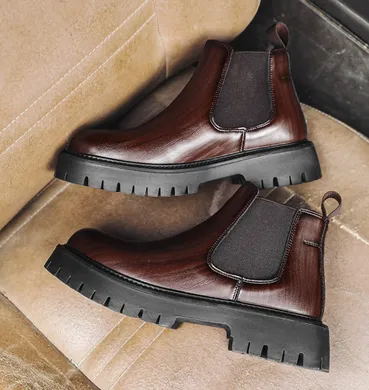 Urban Luxe Leather Boot