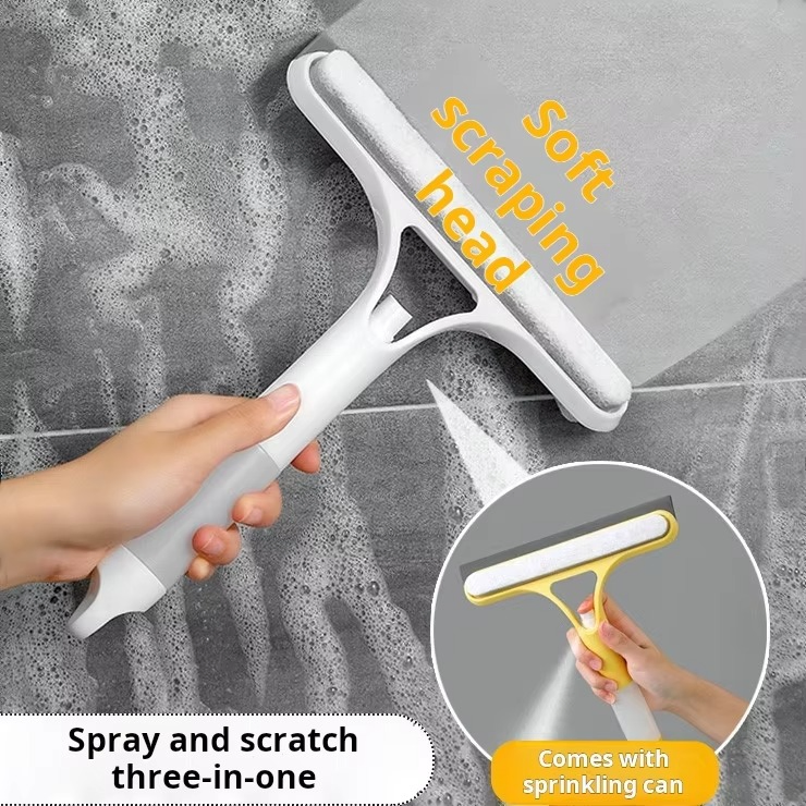 3-in-1 Glass Cleaning Tool for Home Bathroom