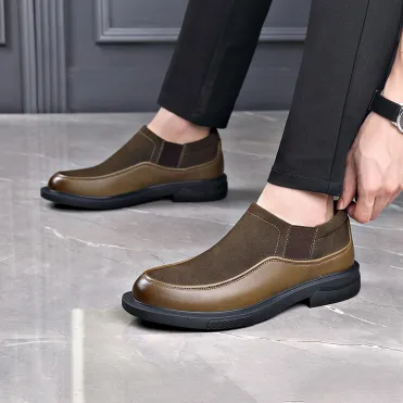 VERSATILE TRENDY SUEDE LEATHER MEN'S SHOES GB-2787