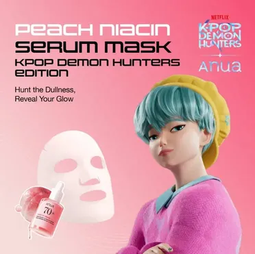 ANUA KDH Peach 70 Niacin Serum Face Mask (1Pc)