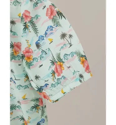 AGHANOOR - PRINTED DRESS 2 PIECE (5-7)