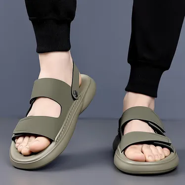 BREATHABLE SOFT SOLE CASUAL  SANDALS 3285GR