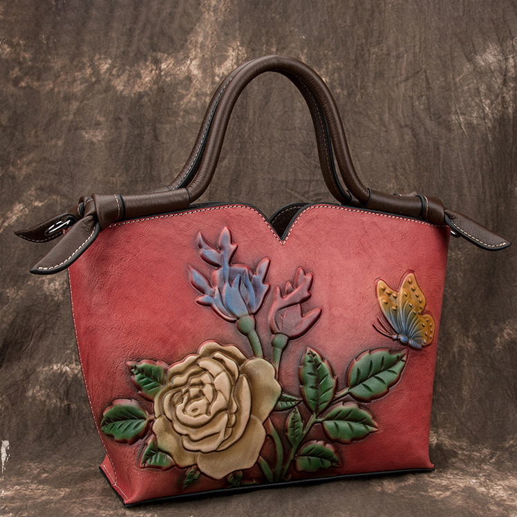 TOP LAYER COWHIDE WOMEN'S BAG GB-6022R