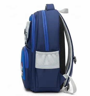 Astro-Voyager: Elite "Mission to Mars" Kids School Backpack – Deep Space Navy Edition