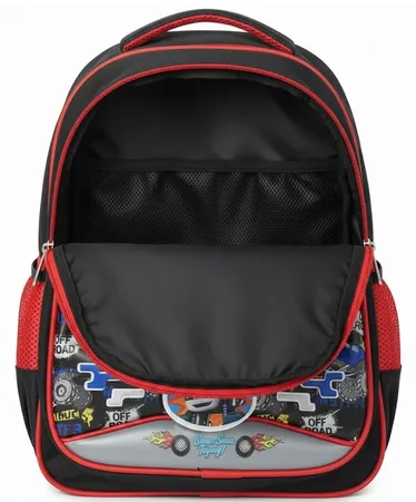 Monster Truck Mayhem: 3D Hardshell "Blaze & Friends" Kids School Backpack – High-Octane Racing Edition
