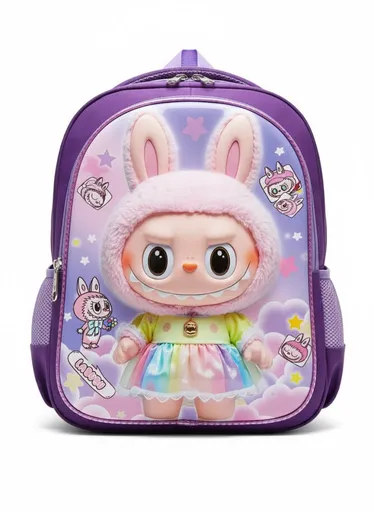 Kids 3D Cartoon School Backpack – Lightweight, Waterproof & Fun Design (Small Size)