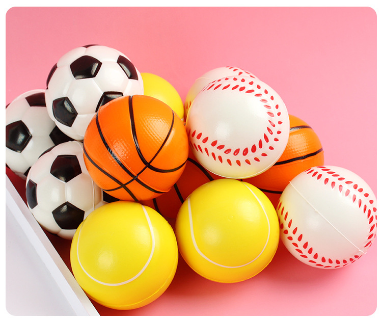 Mini Sports Foam Sponge Ball (2 Pcs)