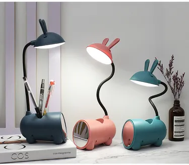 Multi-Functional Cute Bunny Shaped LED Desk Lamp