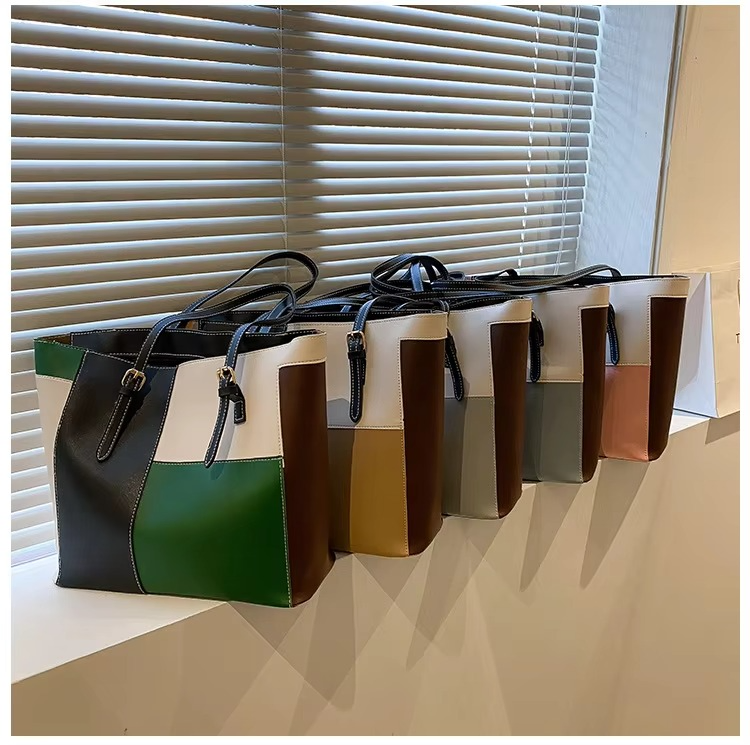 Large Capacity Candy-Colored Tote Bags