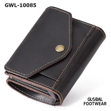Genuine Leather Rfid Metal Card Holder Case Multi-Card Slot Anti-Theft