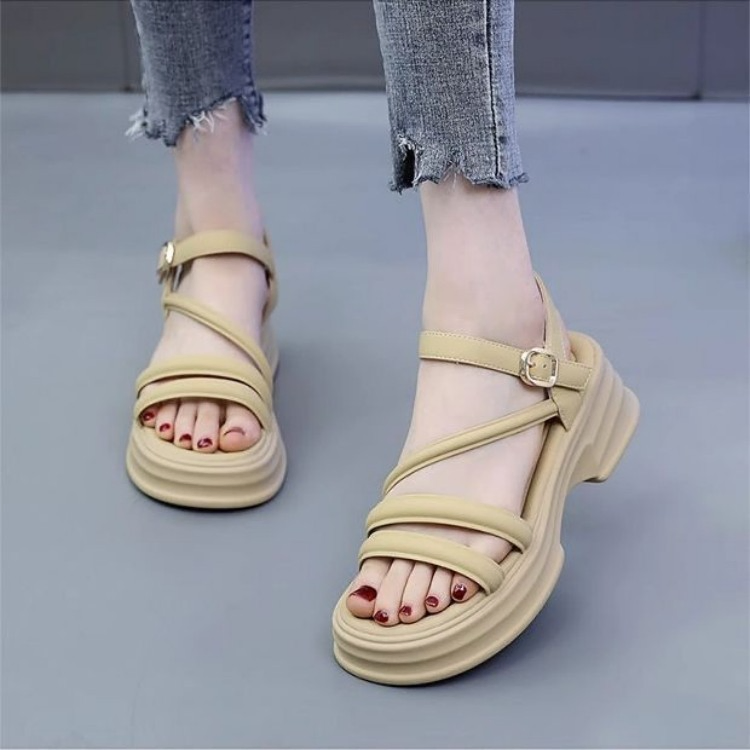 Versatile Soft Leather Sandals 