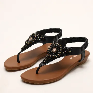FAIRY STYLE SUMMER THICK HEEL SANDAL 8846B