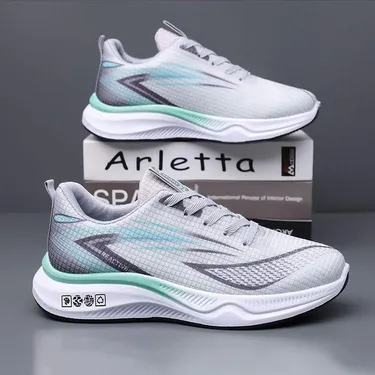 LIGHTWEIGHT BREATHABLE SHOCK-ABSORBING CASUAL SHOE 2406Gy