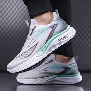 LIGHTWEIGHT BREATHABLE SHOCK-ABSORBING CASUAL SHOE 2406Gy