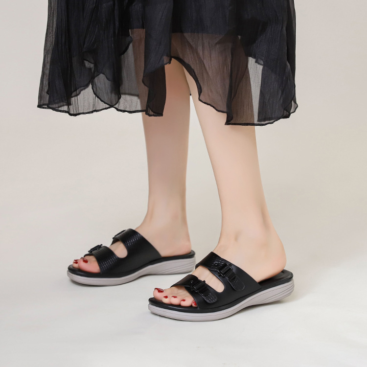 CASUAL STYLE THICK-SOLED SANDAL 0028B