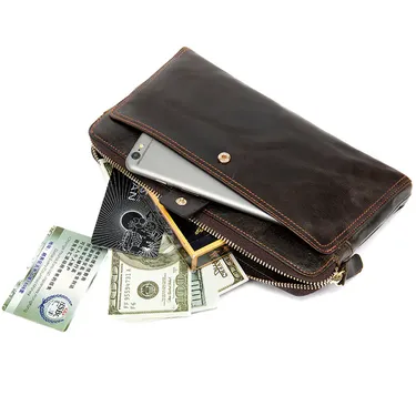 GENUINE LEATHER MEN'S CLUTCH BAG GB-MR9041