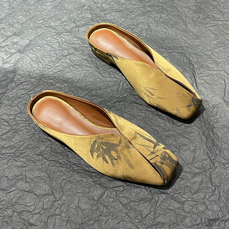 EUROPEAN STYLE PRINTED WOMEN SHOES 0134G
