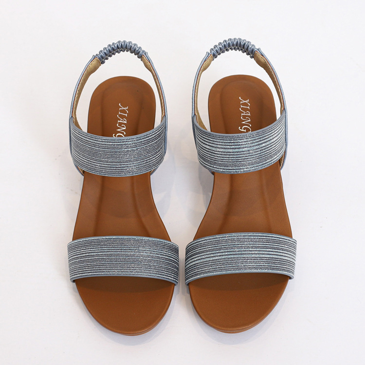 SUMMER WEDGE HEEL STYLE WOMEN'S SANDALS 8169BL