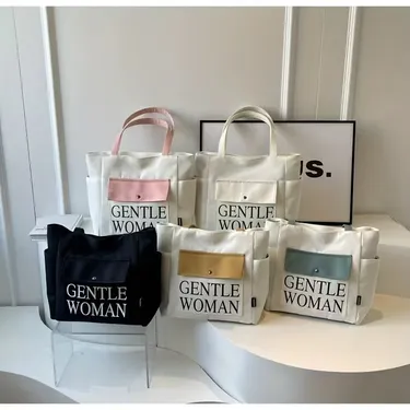 Gentle Woman Large Capacity Tote Bag 