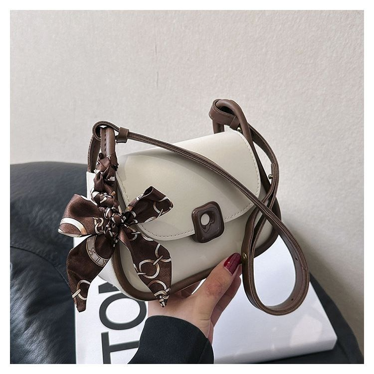 Square PU Leather Crossbody Shoulder Bag