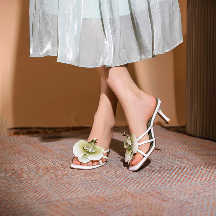 AMERICAN STYLE TRENDY  HIGH-HEELED SANDALS GB-8218