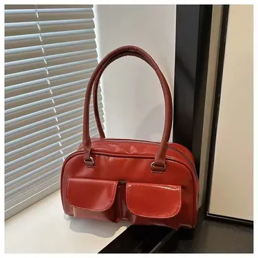  Double-pocket Shoulder Bag