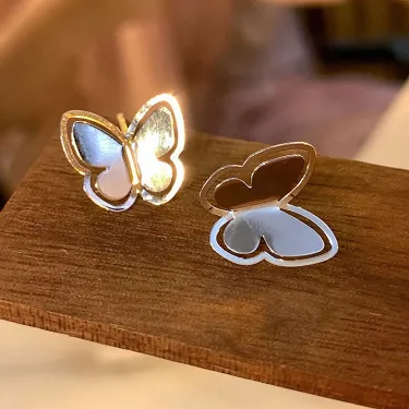  Korean Mini Butterfly Stud Earring