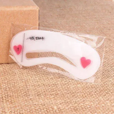 Eyebrow Kit Shaper Stencil Card (2 Pata)