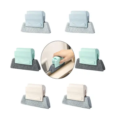 Detachable Handheld Windows Slot Cleaner Brush (1 pc)