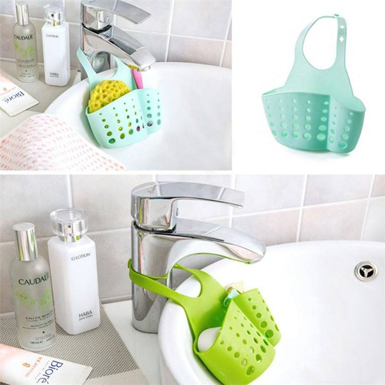 Kitchen Sink Sponge Holder Storage Basket