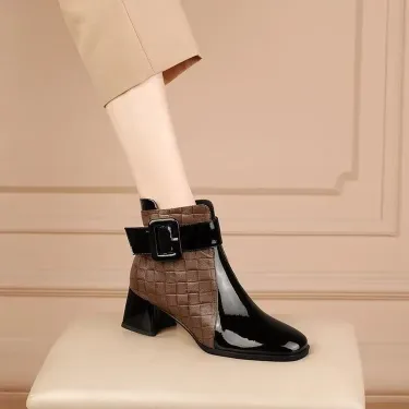 Women's High Heel Korean Style Boots  