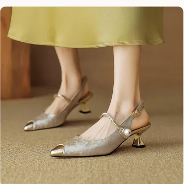 Women Pumps High Heel Sandals 